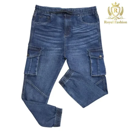 Denim Pants - Ash - Joggers