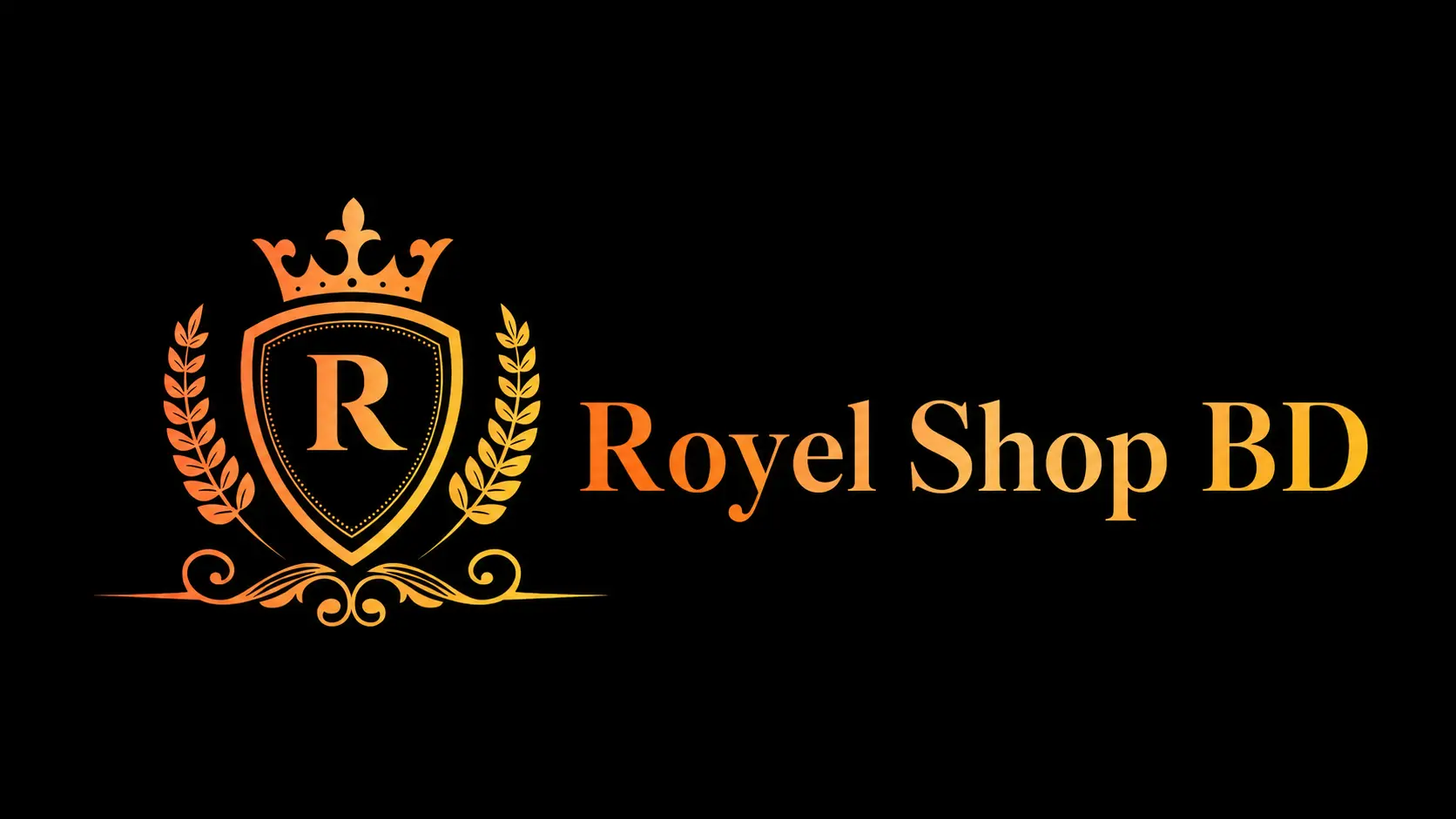 Royel Shop BD vertical logo